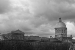 In the Distance B&W